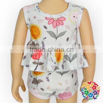 New Arrival Summer Fashion Cartoon Printed Girls Swimsuits Outfit High Quality Neopren Fabric Swimwear YZA-025 photo-6