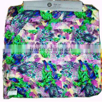 Beautiful silk print square scarf