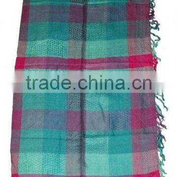 100% Cotton Printed Square Ladies Scarves