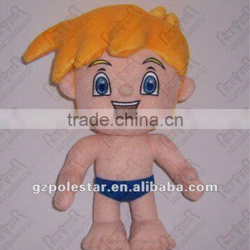 Gold Hair Boy Plush Toys NO.18