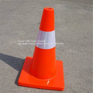 2017 Hot Sale Factory Price PVC Traffic Cone Reflective Orange Construction Cones Road Warning Road Cone