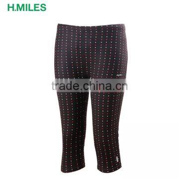 Anti-UV Ladies Women's Stretch yoga running capri legging
