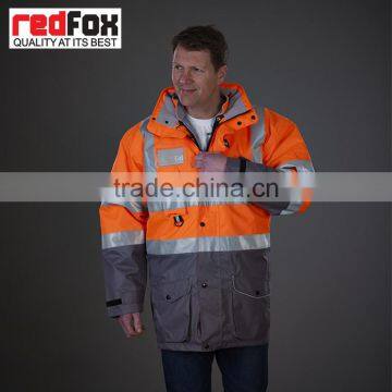 Hot Sale 7-in-1 Reflective Security Winter Jacket photo-4