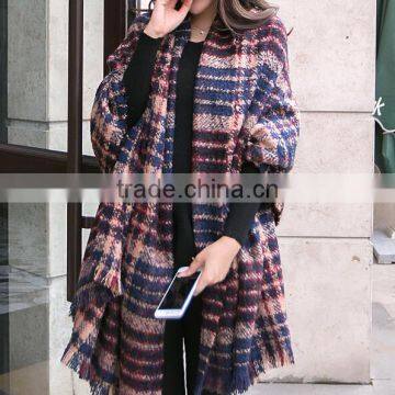 western american australia plaid check latest fashion shawls scarves