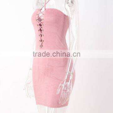 Zm50384b New Style Women Sexy Dress Hot Sale Women Clothing photo-3