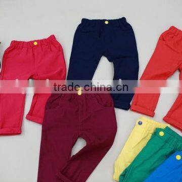 Autumn Designs Kids Fashion Stretch Fabric Pants Jean Long Children Trousers Boys and Girls Pants photo-4