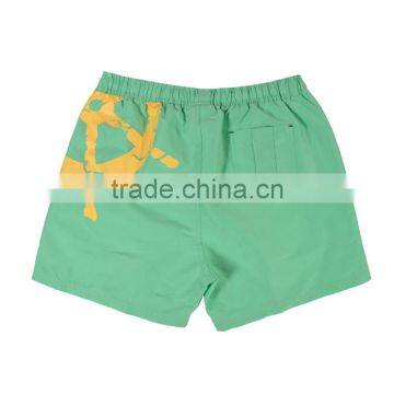 Microfiber Brushed Polyester Fabric Blank Board Shorts Wholesale Plastisol Print photo-2