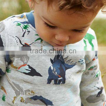 S33510W New 2017 Summer Baby Clothes Long-sleeve Toddler T Shirts photo-2