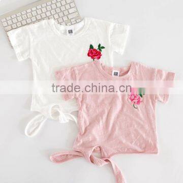 S17099A Children Clothing 2017 New Summer Short Sleeve Girls t Shirt photo-3