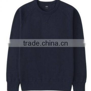 Plain Heather Color Crew Neck Pullover Sweatshirt photo-4