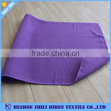 Wholesale Eco-friendly comfortable yoga towel With Silicone Dots HU ZHOU