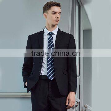 2 Piece Elegant Coat Pant Men Suit Coat Pant Men Suit Office Uniform Design photo-3