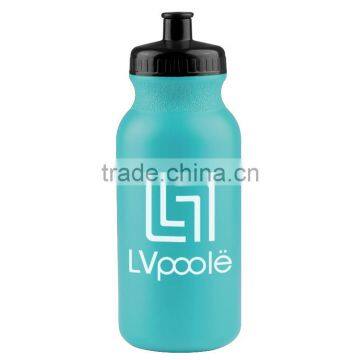 USA Made 20 oz Colored Bike Bottle With Push And Pull Cap - BPA-free, FDA compliant and comes with your logo