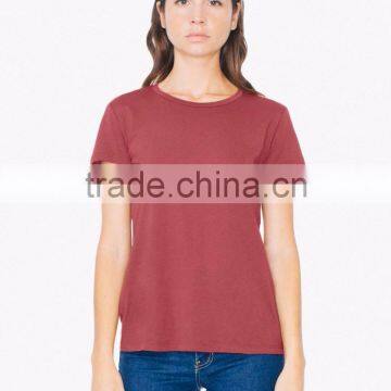 100%Cotton Short Sleeve Women t Shirt Wholesale Blank T-shirt Custom 2016 photo-2