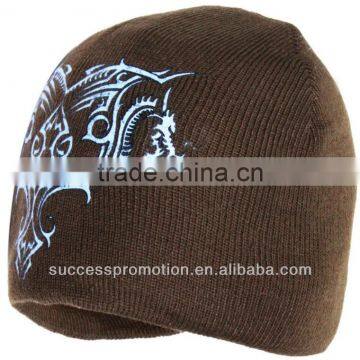 promotion knitting beanie