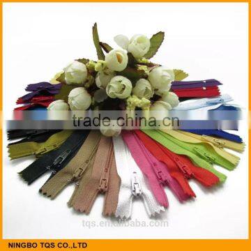 Wholesale No.#3 60 cm Auto Lock Close End Colorful Fabric Tape Nylon Zipper