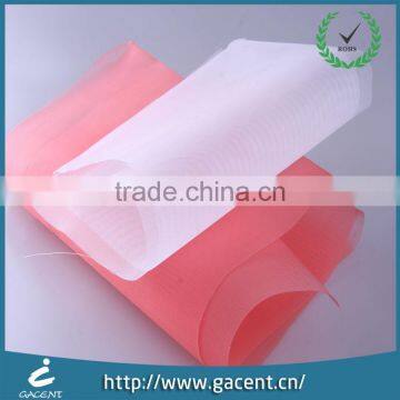 Customized Multicolors Bridal Mesh Fabric in Transparent for Bridal Gowns