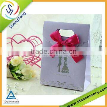 Fancy and High Quality Wedding Paper Bag /customized Paper Gift Bag Hot Selling photo-6
