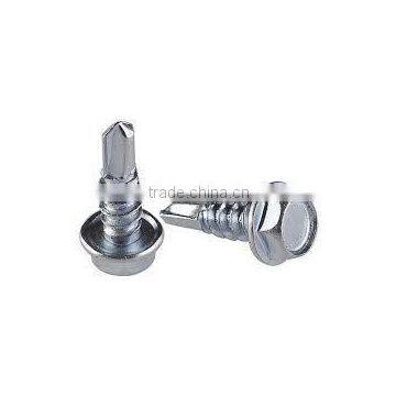 Made in Taiwan Steel Stainless Steel Copper TRIM OVAL HEAD PHIL WITH SPECIAL WASHERSELF DRILLING SCREW photo-4