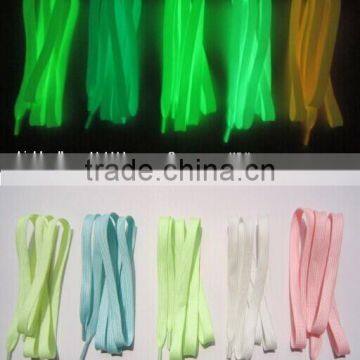 Luminous Shoelaces Glow In The Dark Shoelaces Fluorescent Shoelace For Sport Flat Shoe 100cm * 5 Different Colors