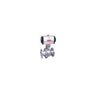 Ball Valve with pneumatic actuator