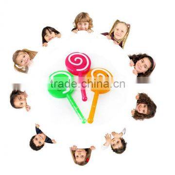 Hot Sale LED Lighting Toys Shining Lollipop Candy Toy for Kids Baby Rattle Hand Bells photo-3