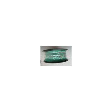 1.75mm Green Transparent ABS Filament For Reprap 3D Printing , Grade A