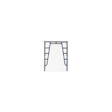 1700*914mm Q235 / Q345 Tubular Steel Frame Scaffolding , Painted Steel Scaffolding
