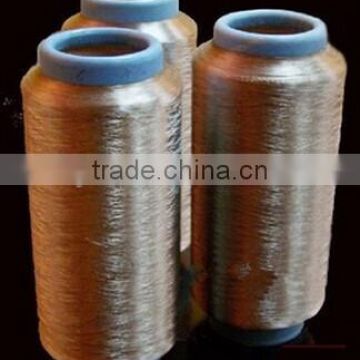 100% silver fiber conductive yarn