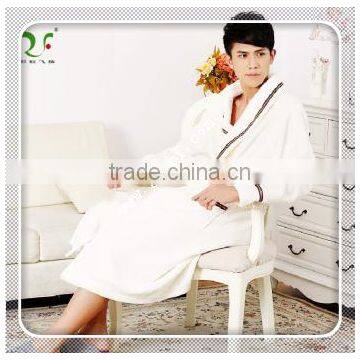 Customizd Design Logo Velvet Terry Bathrobe Spa Bathrobe photo-2