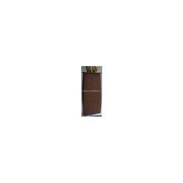 leather  vase