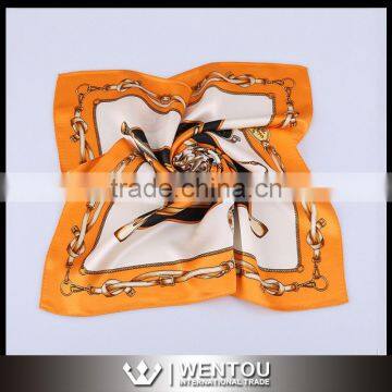 New Stylish Printed Small Square Silk Scarf