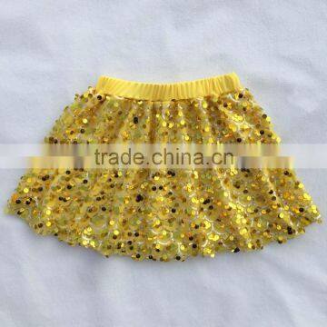 The Newest Design Girl Dress Wholesale Kids Clothes Scale Pattern Sequin Baby Skirt photo-6