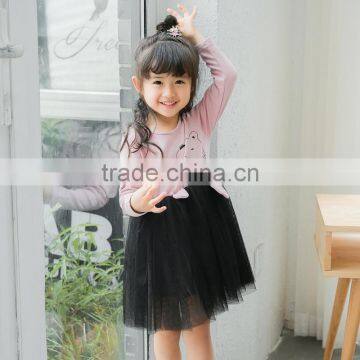 B22644A Autumn New Fashion Girl Cartoon Printting Dress photo-2