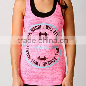 2016 OEM Manufacturer Wholesale Women Sport Wear Tank Top