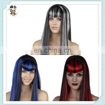 Cheap Long Straight Colors Vampire Halloween Party Wigs HPC-0003
