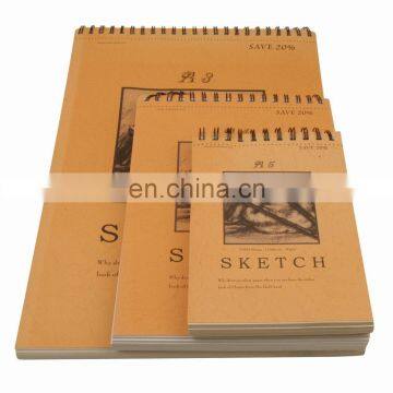 custom spiral sketch pad