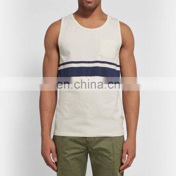 stretch soft viscose rib fabric mens vest