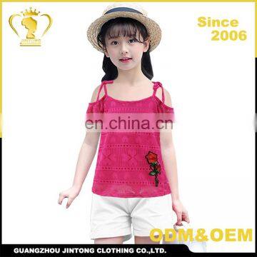 Little girl photo kids clothing girls blouse wholesale from turkey