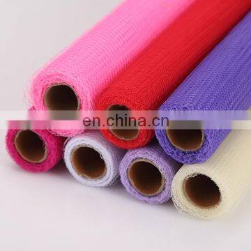 colorful tulle roll for eye net decoration gift wrapping decorating