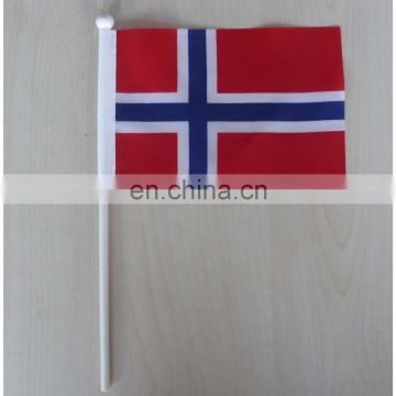 promotional custom hand flags with pole