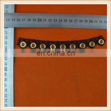 New Design Black Lace Knitting Eyelets Wholesale Eyelet Tape for Shoe/garment photo-4
