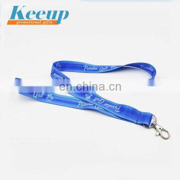 Promotional Fashion Customized Exhibition Printed Logo Nylon Polyester Neck Lanyard