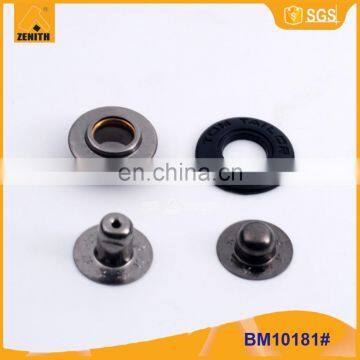 New Style Four Parts Brass Metal Snap Button BM10181