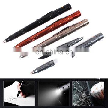 42.2g only 161mm Long 12lm LED Light 10 Hour Lighting Self Defence Tactical Pen Knife