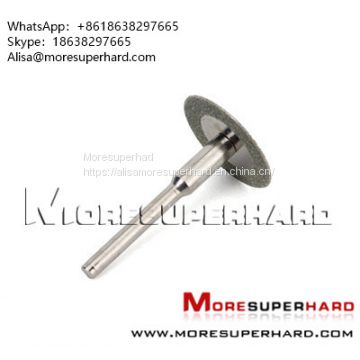 Diamond Rotary Cutting Disc, Mini Disc   Alisa@moresuperhard.com