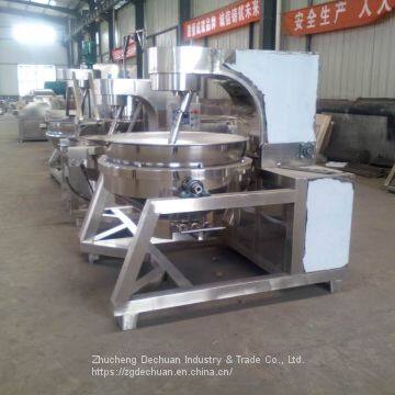 Automatic Mixing Pot Boiling Jacked Kettle / Sugar Jacked Kettlet / Stirring Jam Jacked Kettlet/Coffee Pot/cooking Jacked Kettle/Pet Food Processing/bird Food/dog Food/fish Food/cat Food Processing Machinery photo-3