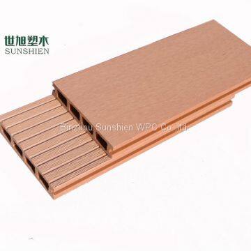 Sunshien WPC decking floor and fence tiles board