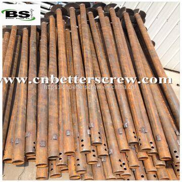 Round Helical Screw Anchors Ground