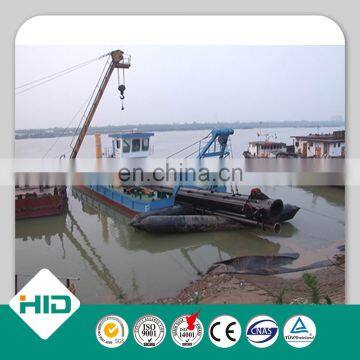 gold dredging boat for sale 14 inch mini sand suction dredger HID-4518P